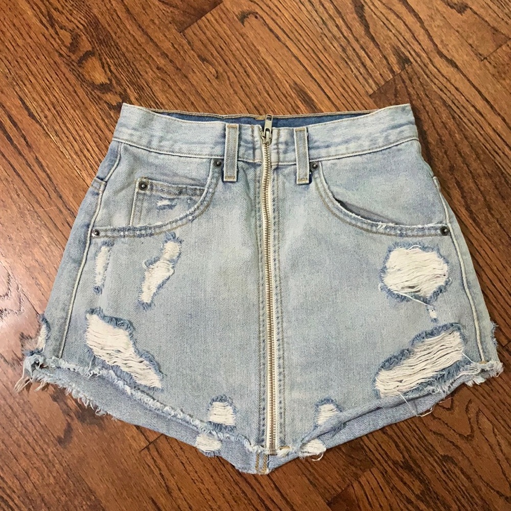 Carmar Jean skirt